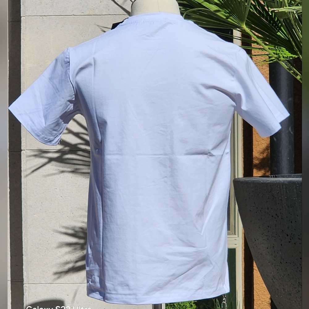 Verselli The Rhinestone Teddy Bear Men's White T-Shirt Various Sizes - Picture 10 of 11